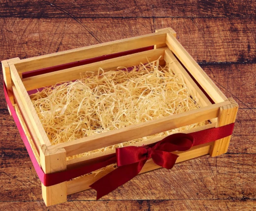 Pine Wood Basket